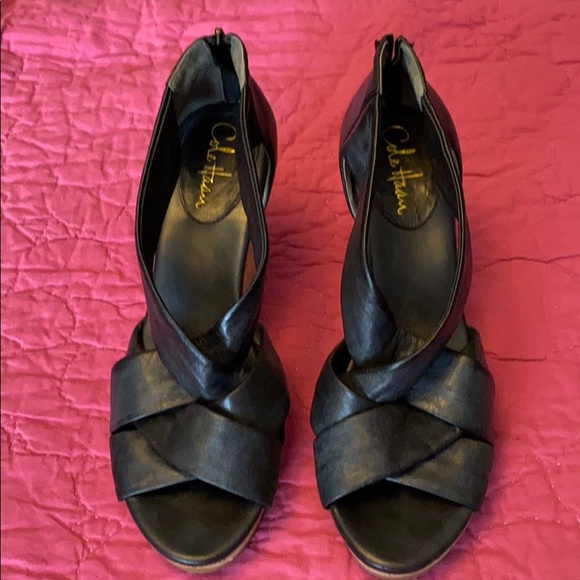 Cole Haan Shoes - Cole Haan lamb skin leather wedges.Great condition